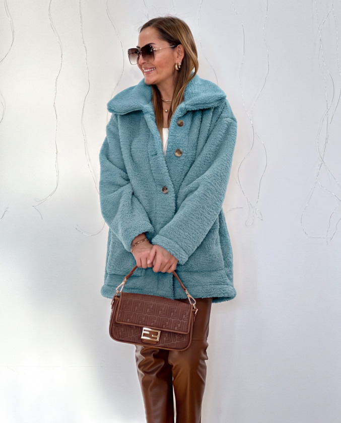Girince 194676 Women's Long-Sleeve Collared Wellsoft Coat