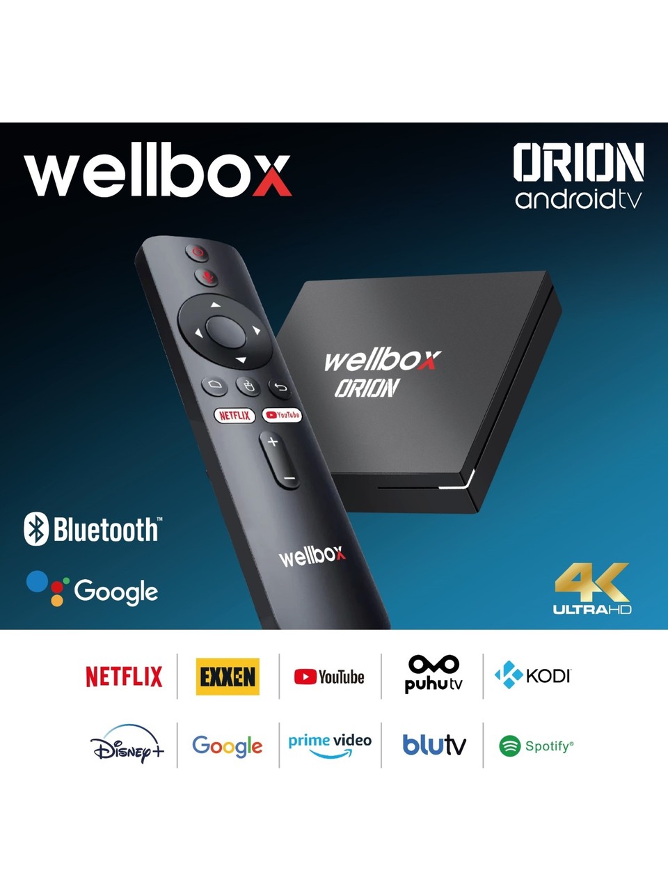 Wellbox STK02346 Orion Android Box (2GB + 16GB)