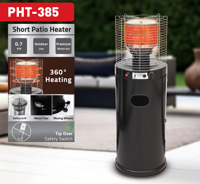 Neewal PHT385 Уличный газовый обогреватель, 7 кВт