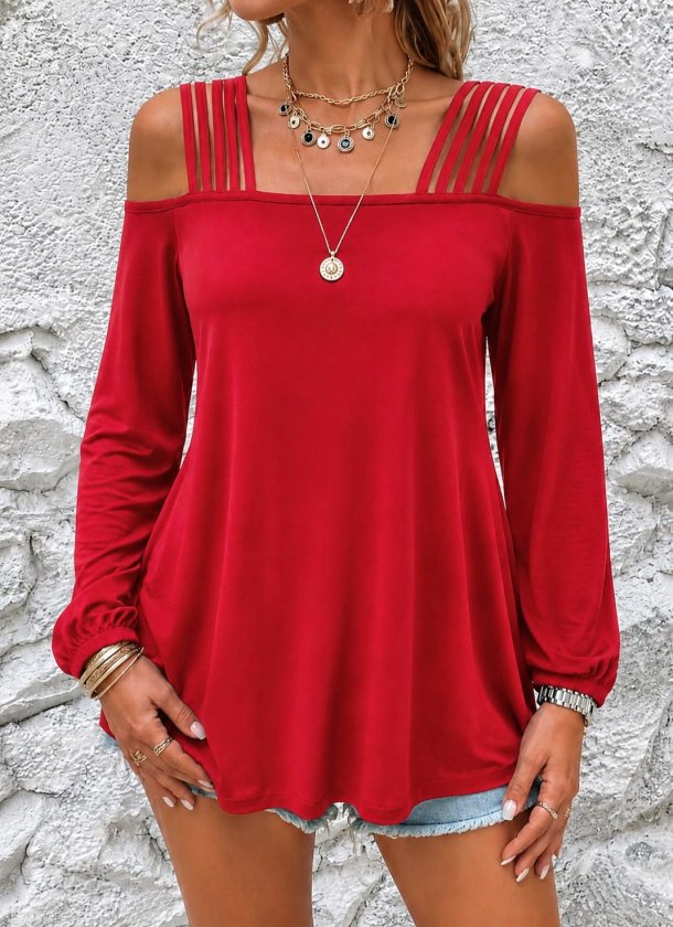 Girince 193287 Women's Long-Sleeve Viscose Blouse