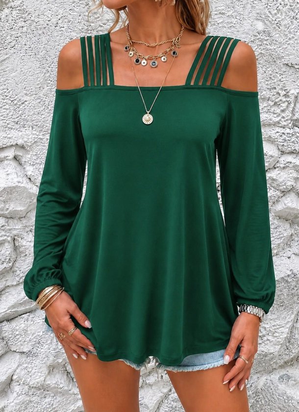Girince 193286 Women's Long-Sleeve Viscose Blouse
