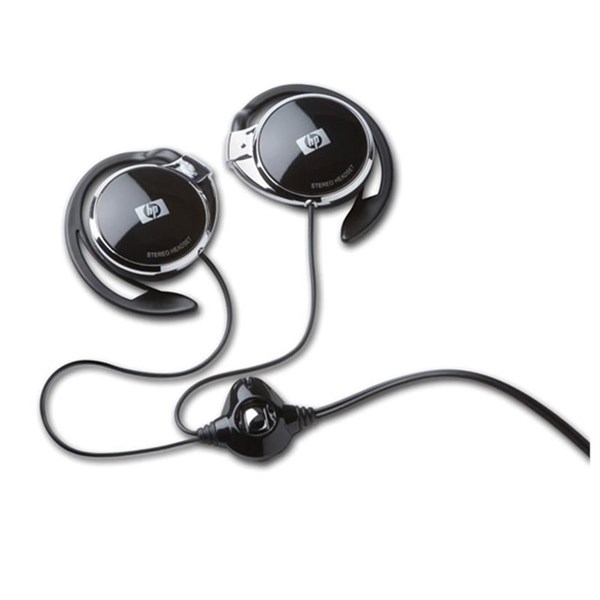 HP H2000 BLACK STEREO HEADSET.