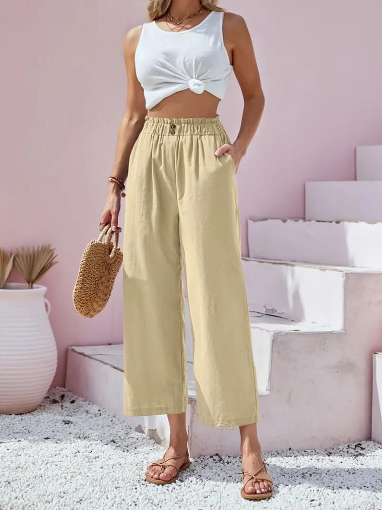 Girince 191856 Women's Cropped Trousers