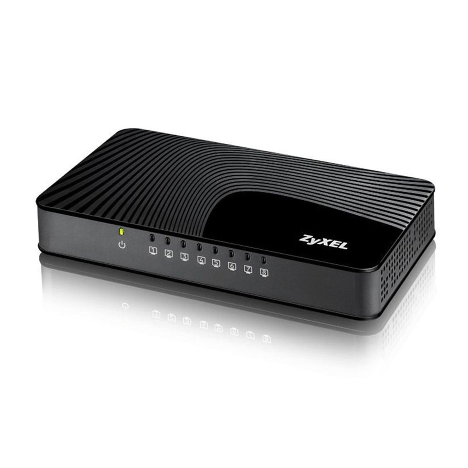 Zyxel GS-108S SWT 8 Port Gigabit Desktop QOS Ozell