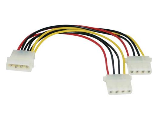 S-Link SL-J11 Internal PC Power Splitter Cable, 15 cm