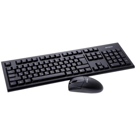 A4 TECH 3100N PADLESS Беспроводной комплект клавиатуры и мыши, турецкая Q-раскладка