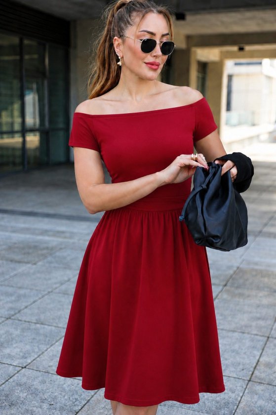 Girince 190663 Women's Short Janjan Crepe Dress