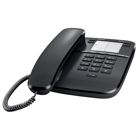 GIGASET DA310 KABLOLU MASAÜSTÜ TELEFON SİYAH