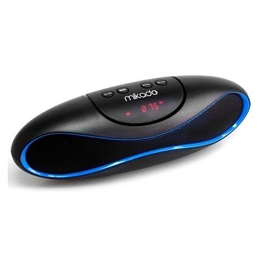 Mikado MD-82FM Siyah/Mavi Usb+SD+Fm destekli Mini .