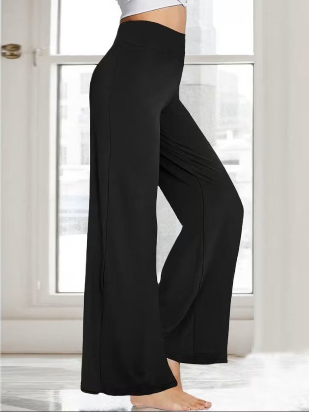 Girince 188814 Women's High-Waist Wide-Leg Trousers