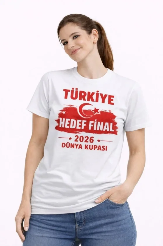 Girince 186741 Türkiye Print T-Shirt - White