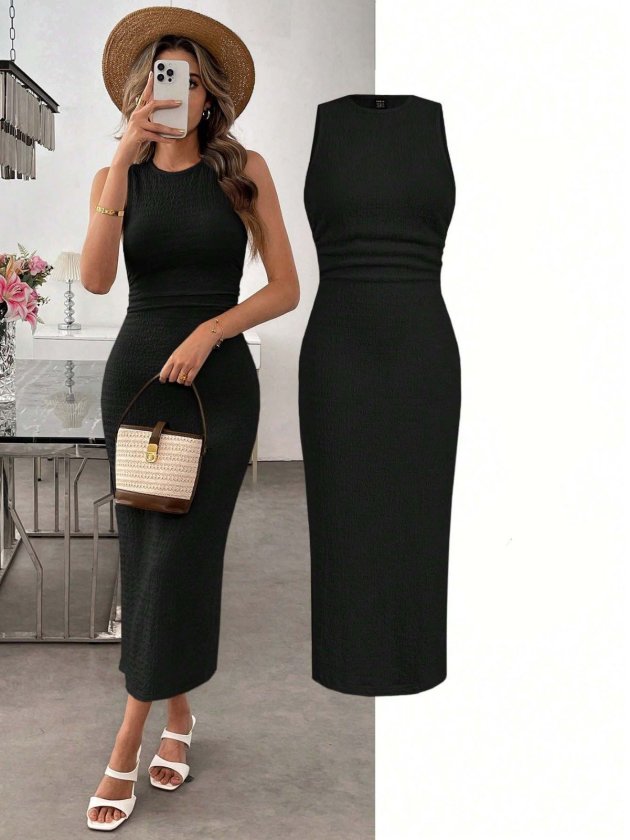 Girince 186144 Women's Long Strappy Dress
