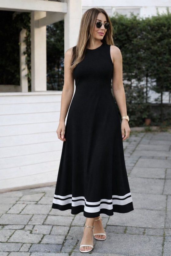 Girince 186122 Long Viscose Dress