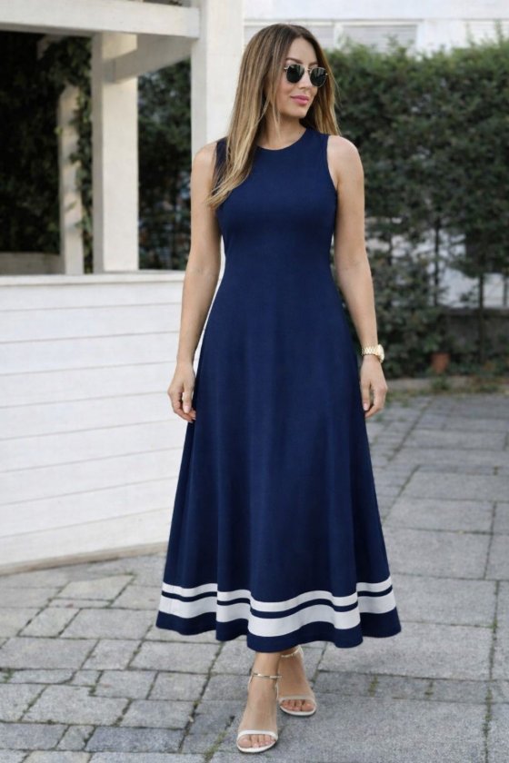 Girince 186121 Long Viscose Dress