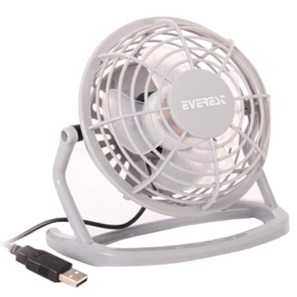 Everest EFN-488 Plastic USB Desk Fan, Assorted Colours