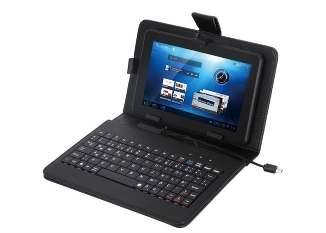 Everest KB-TAB07 Siyah 7'' Mini Usb Türkçe Q Klavye + Tablet Pc Kılıfı