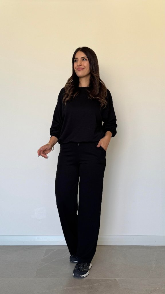 Girince 179589 Women's Long-Sleeve Top and Trousers Set