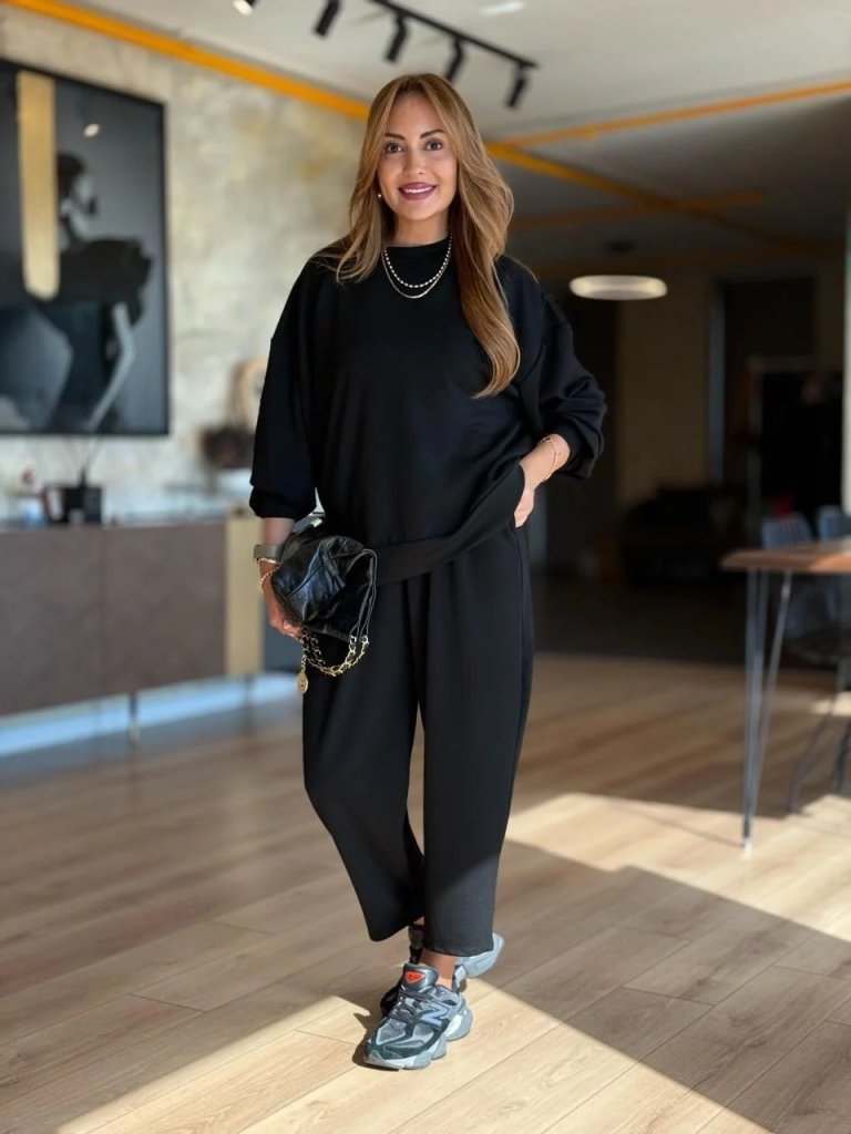 Girince 178757 Women's Long-Sleeve Top and Trousers Set