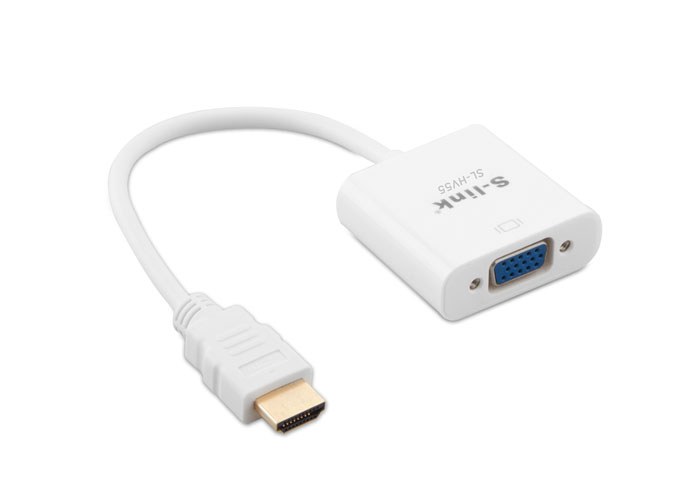 S-Link SL-HV55 HDMI to VGA Adapter