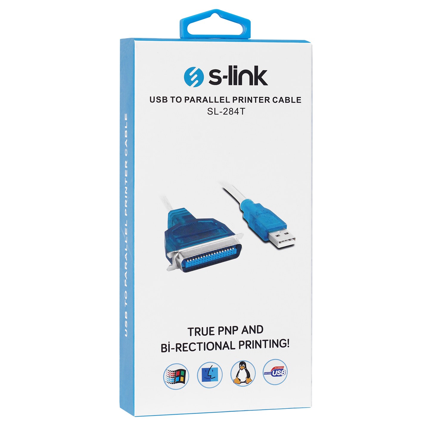 S-Link SL-284T Кабель-переходник USB — IEEE 1284