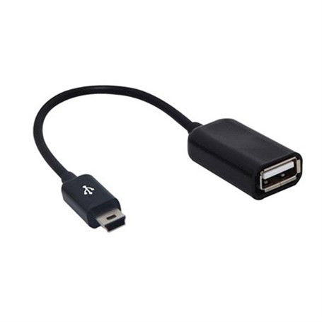 S-Link SLX-428 USB Female to Mini USB Male OTG Adapter Cable