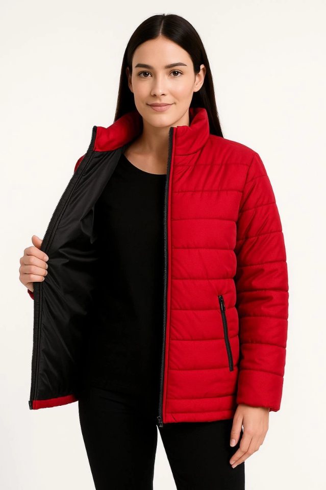 Girince 174172 Red Bomber Jacket