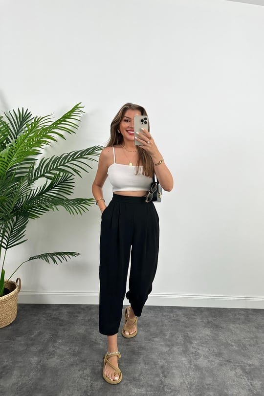 Girince 164376 Women's High-Waisted Hürrem Trousers