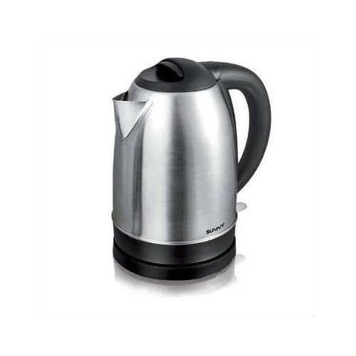 SUNNY SADEM PASLANMAZ ÇELİK KETTLE 1.7 LT SİYAH.