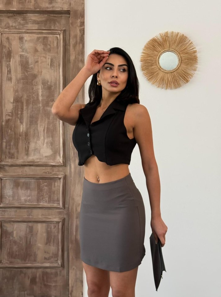 Girince Pencil Mini Skirt 158140