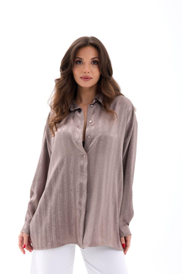 Girince 7445 Shirt-Style Blouse