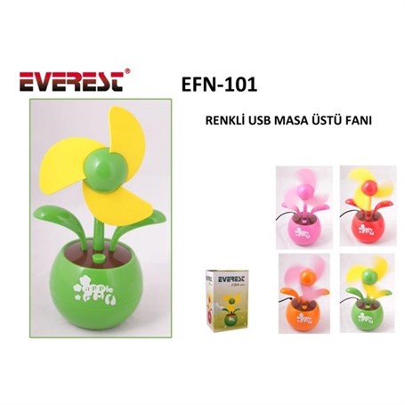 Everest EFN-101 Karışık Renkli Usb Fan.
