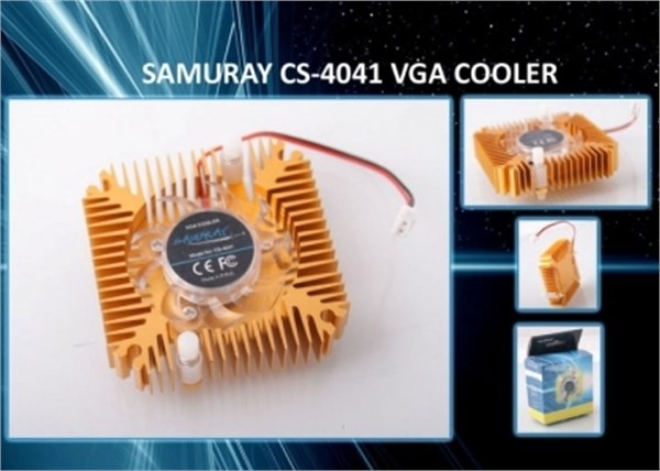 Evercool CS-4041 Lüks Kutulu Ekran Kartı Fanı