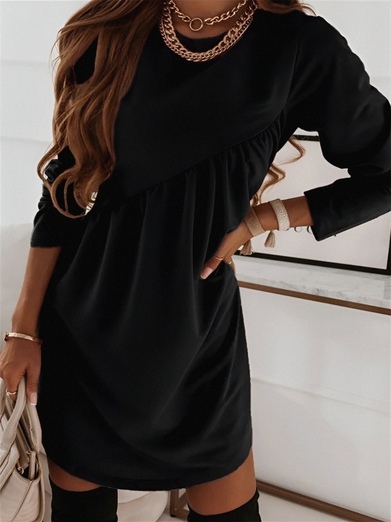 Girince 135647 Women's Long-Sleeve Mini Dress