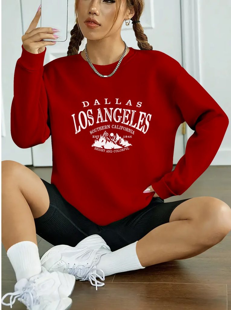 Girince 135575 Women’s Long-Sleeve Crew-Neck Blouse