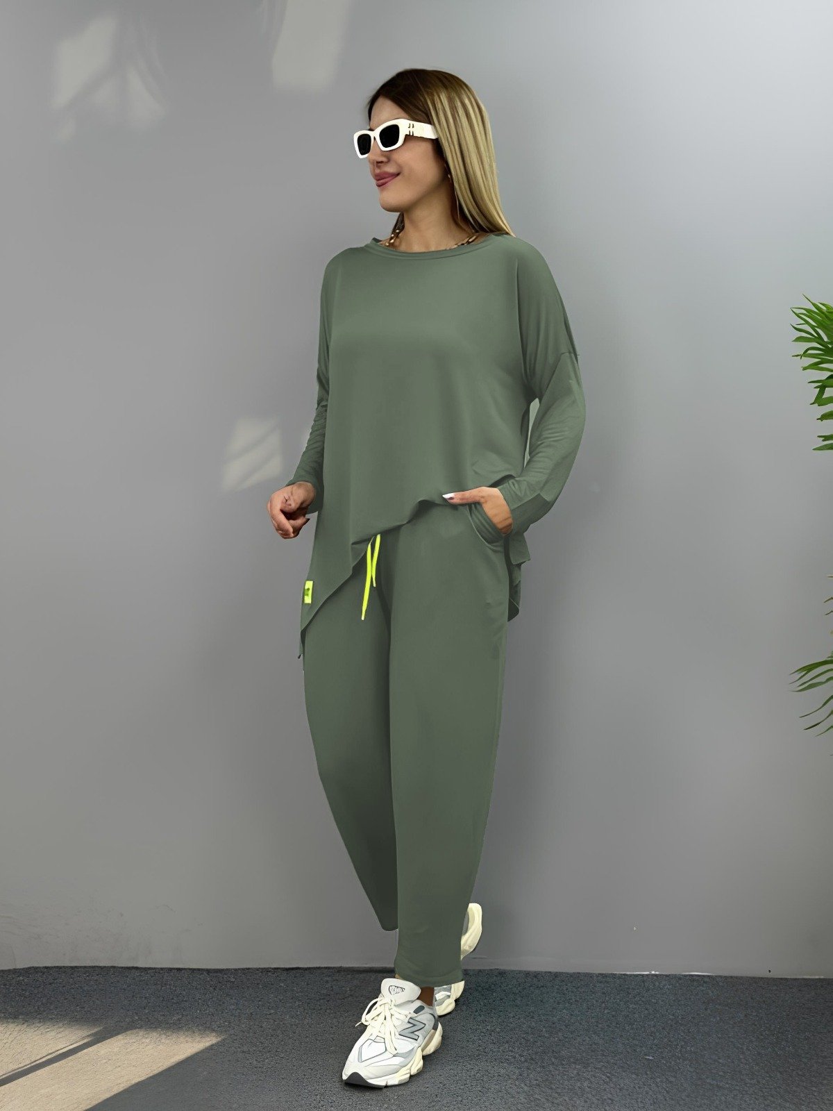 Girince 128645 Women's Viscose Cotton Co-ord Set