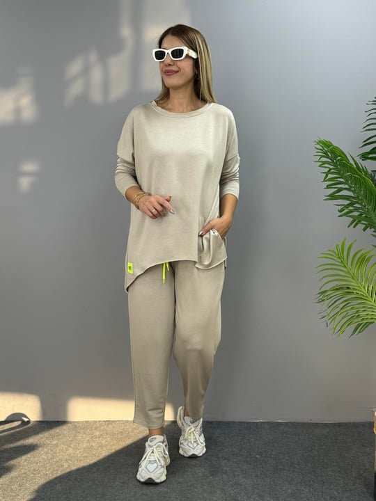 Girince 128642 Women's Viscose Cotton Co-ord Set