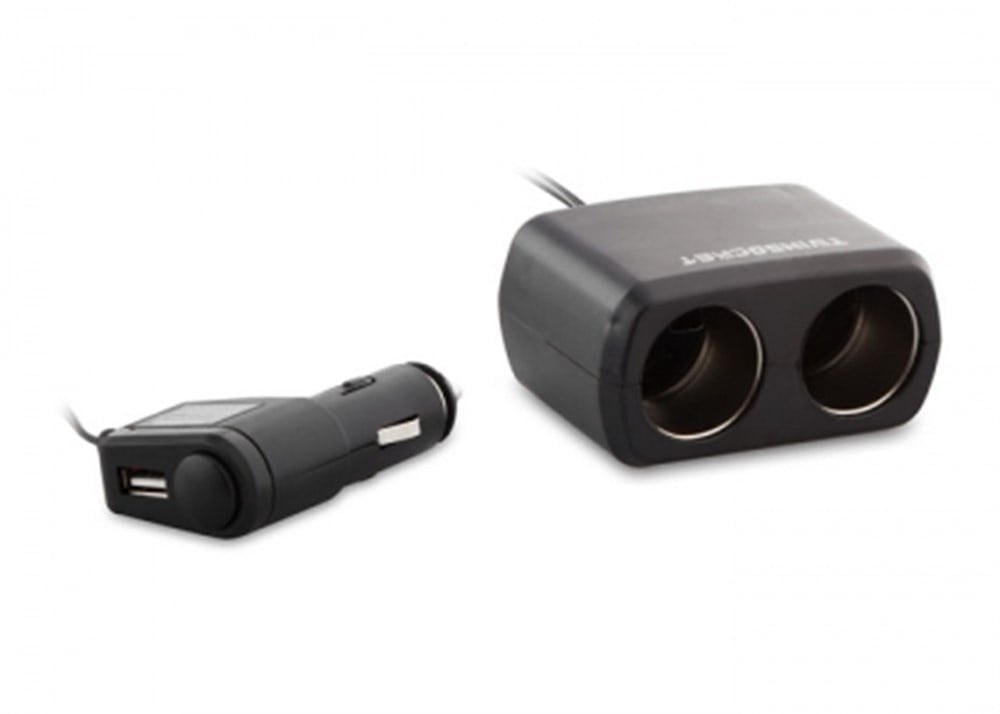 S-link SL-242PW 2'Lü Çakmak Çoklayıcı + Usb Şarj A