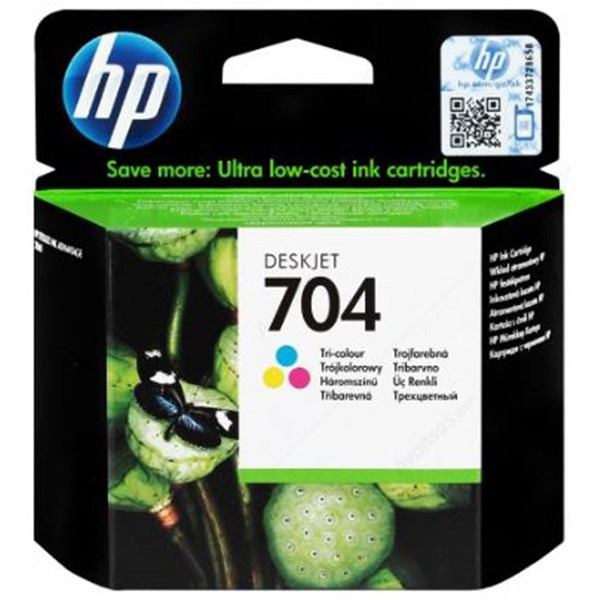 HP 704 KRT CN692AE RENKLİ KARTUŞ