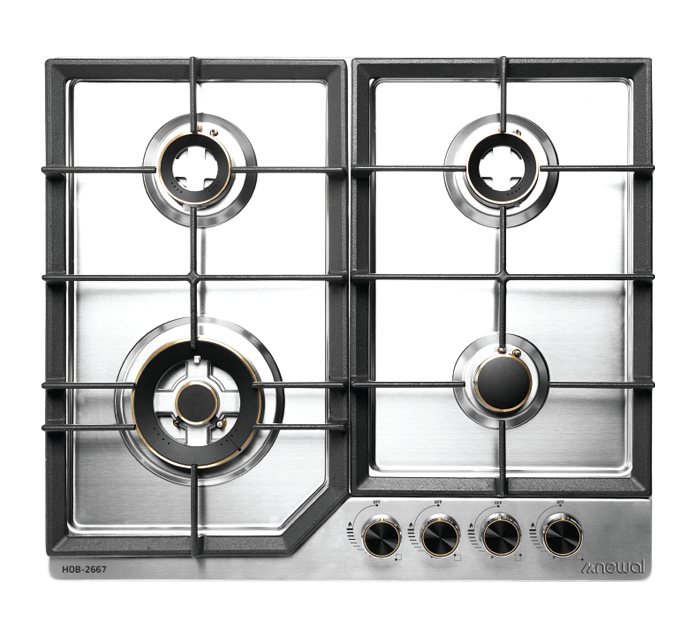 Newal HOB2667/5 Siyah Cam Ocak