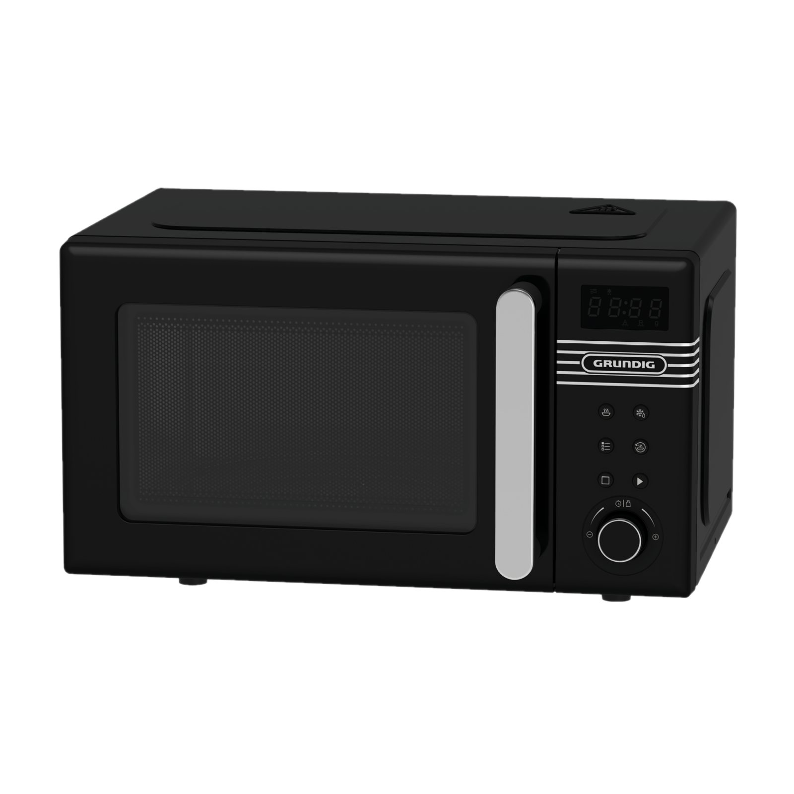 GMF 2120 BCL Grundig Retro Siyah Set Üstü Mikrodalga Fırın