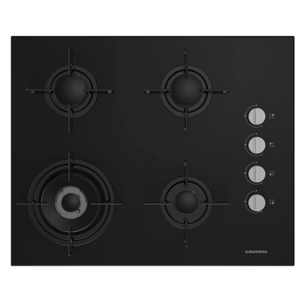 GIGL 622410 Grundig Ankastre 65cm Siyah Cam Ocak