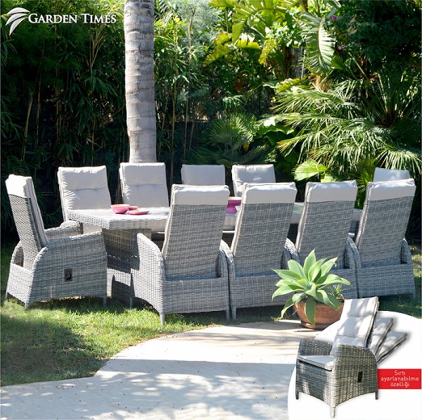 Marbella 2022 Dining Set 10 Kişilik