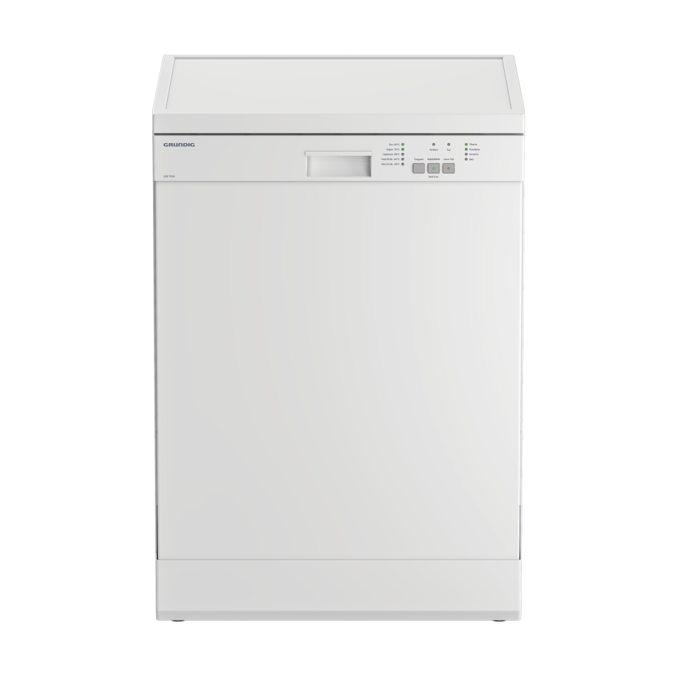 GDF 5104 Grundig 5 Program Beyaz Bulaşık Makinesi