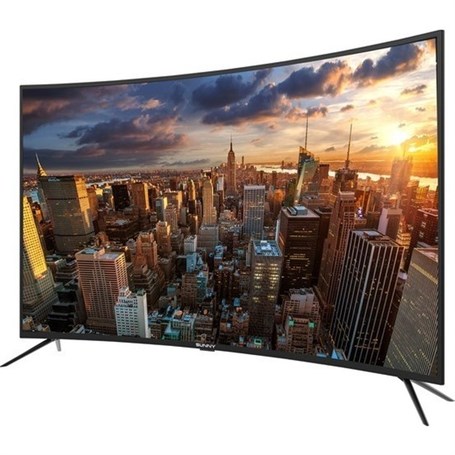 SUNNY 55'' UHD SMART UYDULU 4K CURVED LED TV SİYAH.