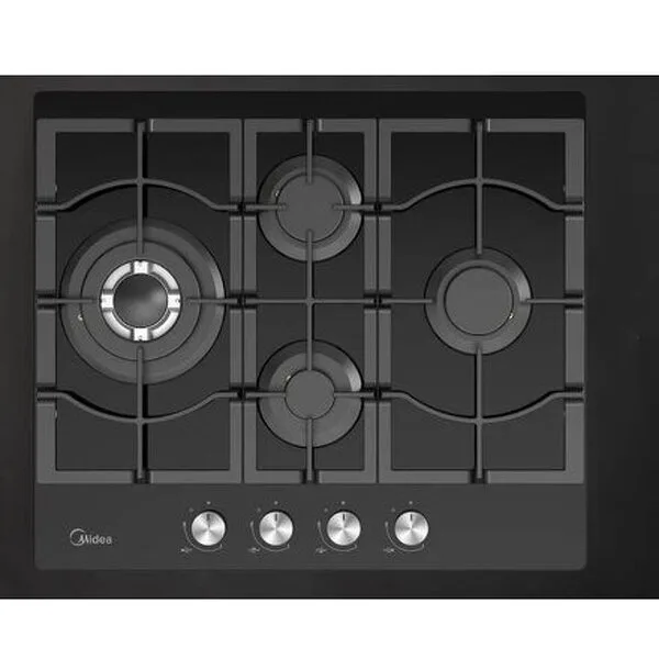 MIDEA MG60GM097AH2B 4 Göz Seramik Gaz Ocak