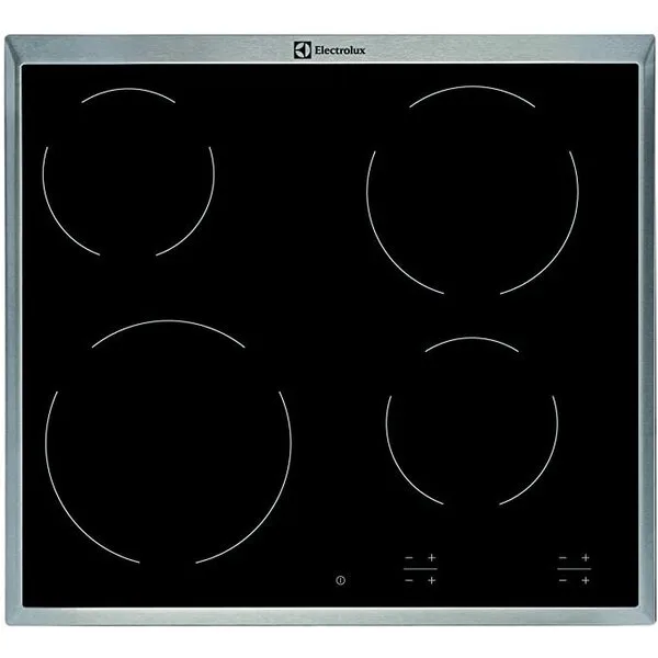 ELECTROLUX EHF6240XOK 4 Göz Siyah Elektrik Ocak