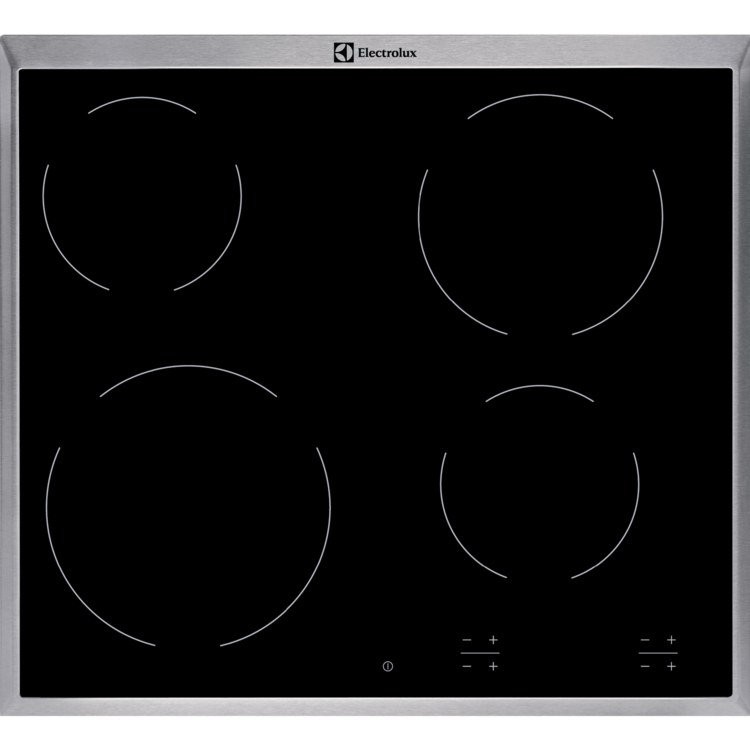 Electrolux EHF6240XOK 4-Zone Black Electric Hob