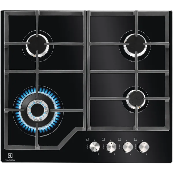 ELECTROLUX KGG6436K 4 Göz Siyah Seramik Ocak