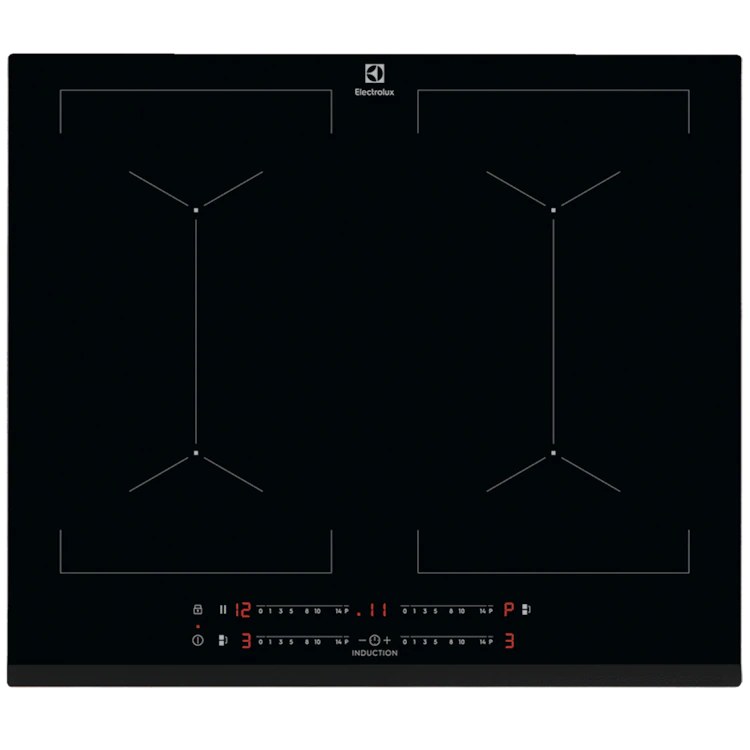 Electrolux EIV644 4-Zone Black Induction Hob