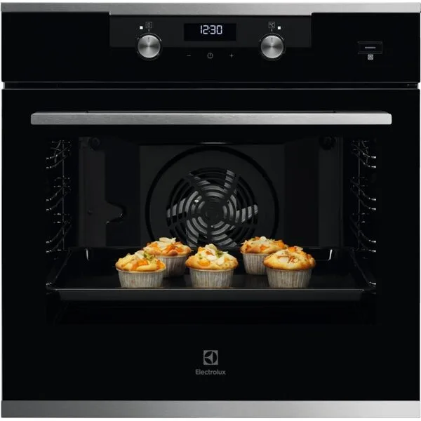 ELECTROLUX KOFEH70X 8 Fonksiyon Siyah Turbo Fırın